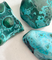 Malachite with Chrysocolla - Free Form