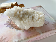 White Aragonite - Cluster