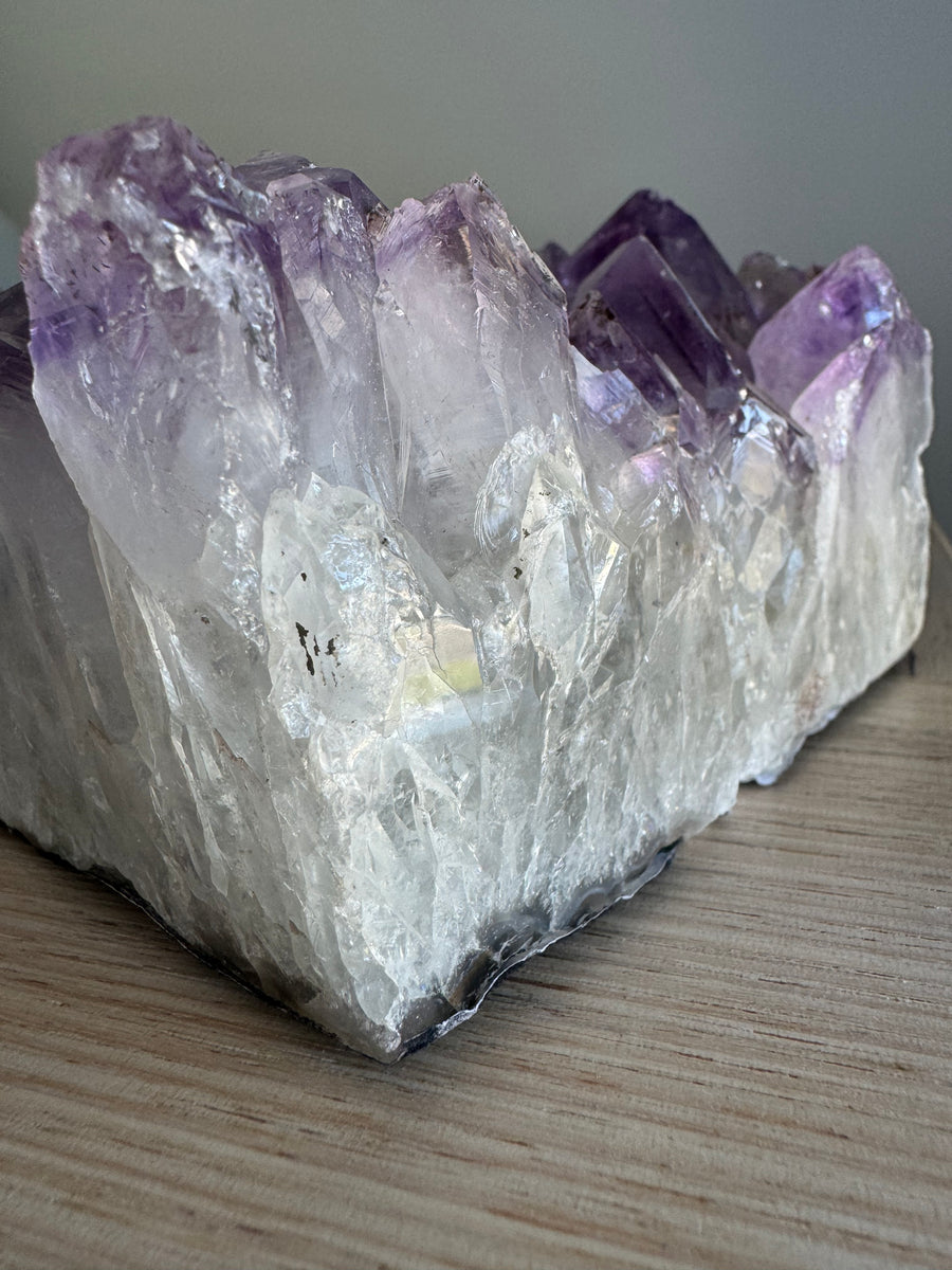 Amethyst Tealight Holder - Raw