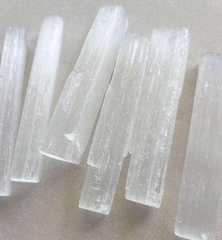 Selenite Chunk Petite 8cm x 1cm  - Raw