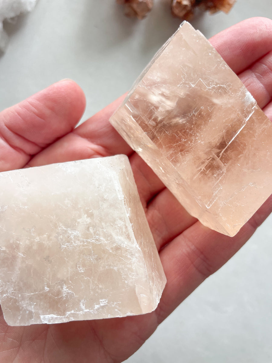 Pink Optical Calcite