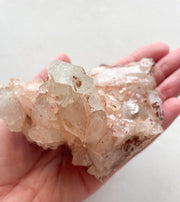 Pink Samadhi Himalayan Quartz - Cluster